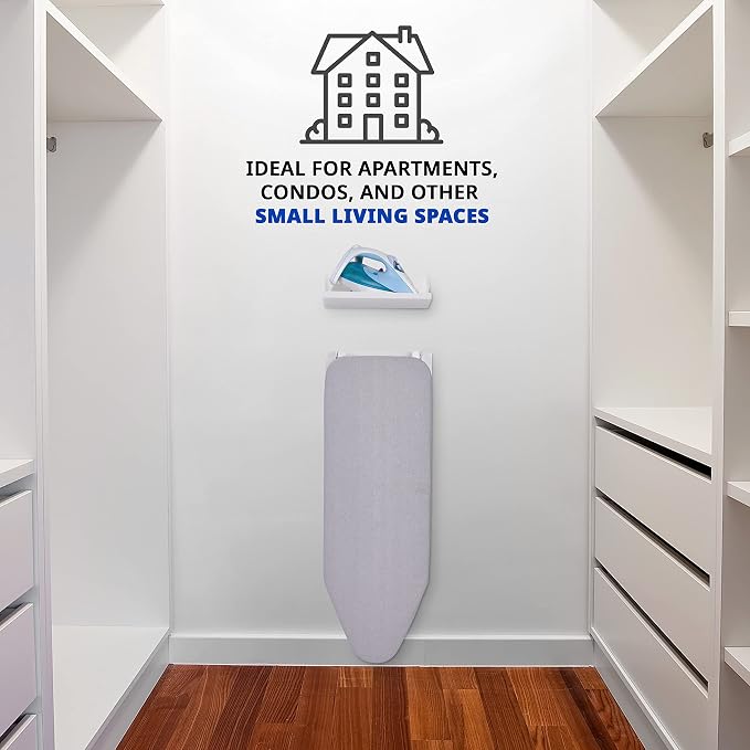 Ivation Wall-Mounted Ironing Board - Image 4