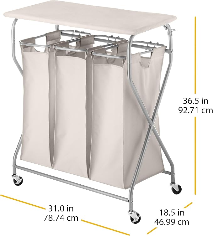 Whitmor Easy-Lift Triple Sorter - Image 5