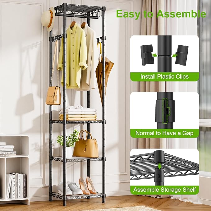 R1 Clothes Rack Heavy Duty, Clothing Racks - Image 8