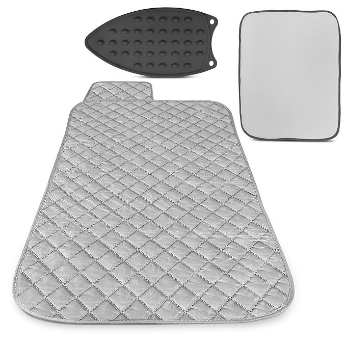 Portable Ironing Mat for Table Top – Foldable Ironing Pad for Table by AZZORI