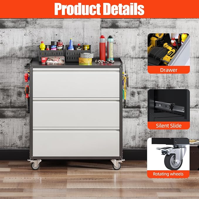 Aobabo Metal Garage Cabinet - Image 5