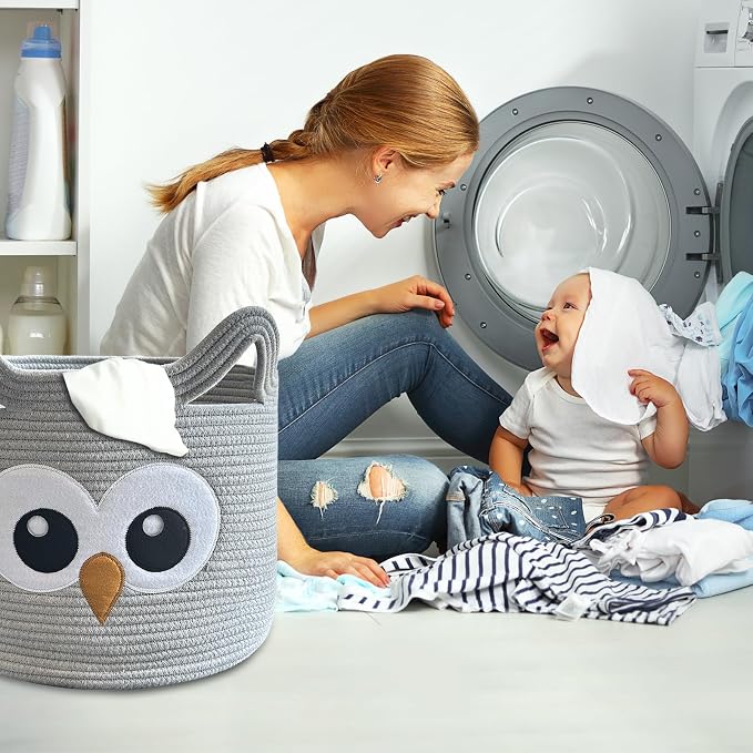 VK VK·LIVING Owl Storage Basket - Image 6