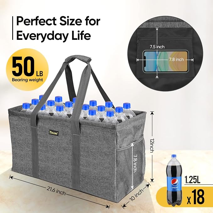BALEINE Extra Large Utility Tote Bag - Image 6