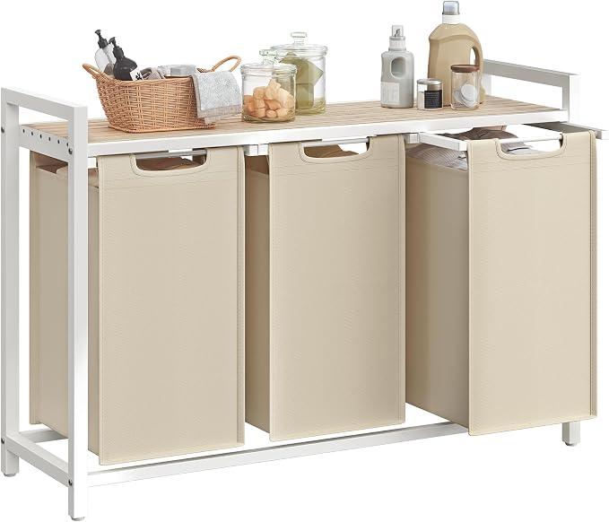 VASAGLE Laundry Hamper, Laundry Basket Sorter by VASAGLEbySONGMICSHOME
