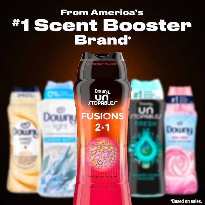 Downy Unstopables Fusions Scent Duos Laundry Scent Booster Beads, Sunset and - Image 8