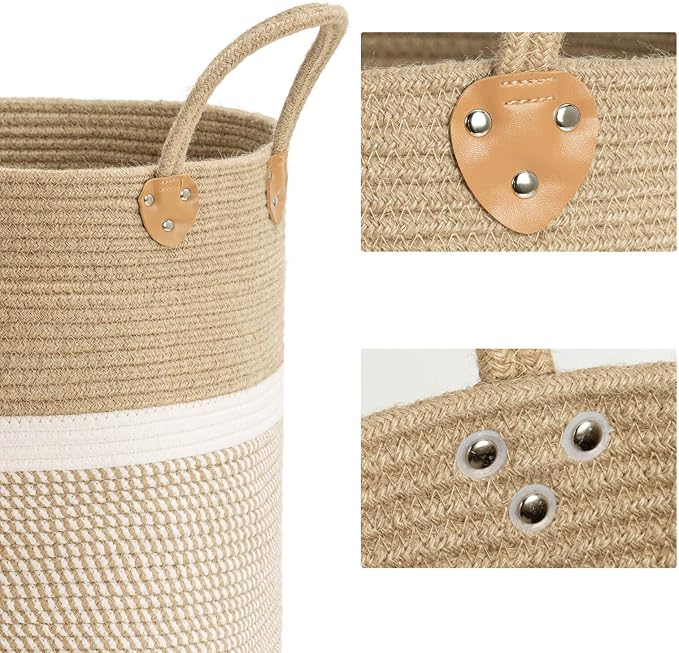 CHICVITA Extra Large Woven Storage Basket - Image 6