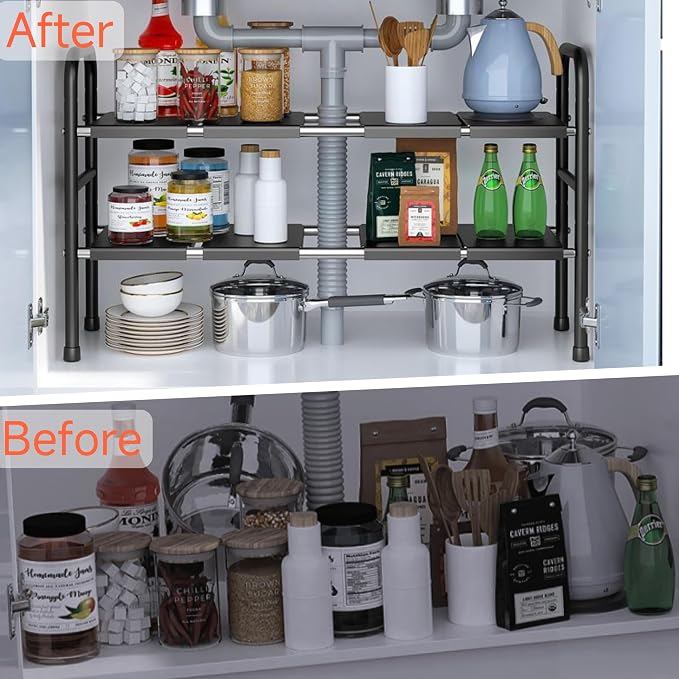 Expandable Under Sink Organizer - Image 4