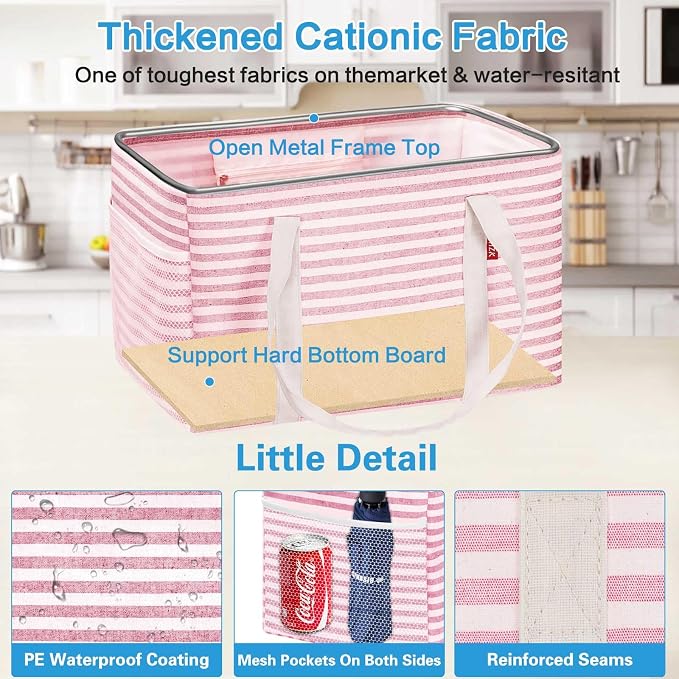 LHZK Standing Utility Tote Bag - Image 4