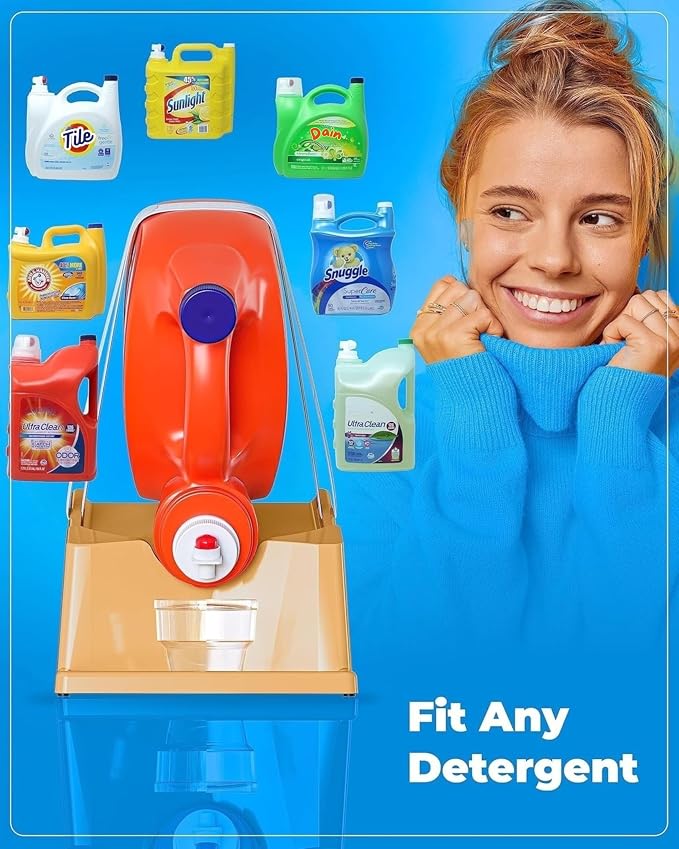 Skywin Laundry Detergent Holder Stand Organizer and Drip Tray - Image 5
