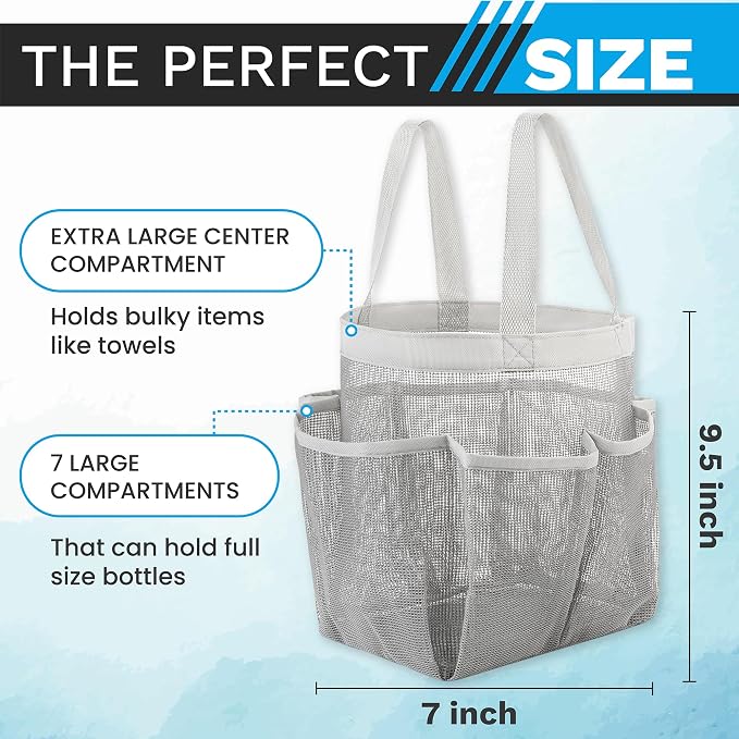 Handy Laundry Masirs Mesh Shower Caddy - Image 3