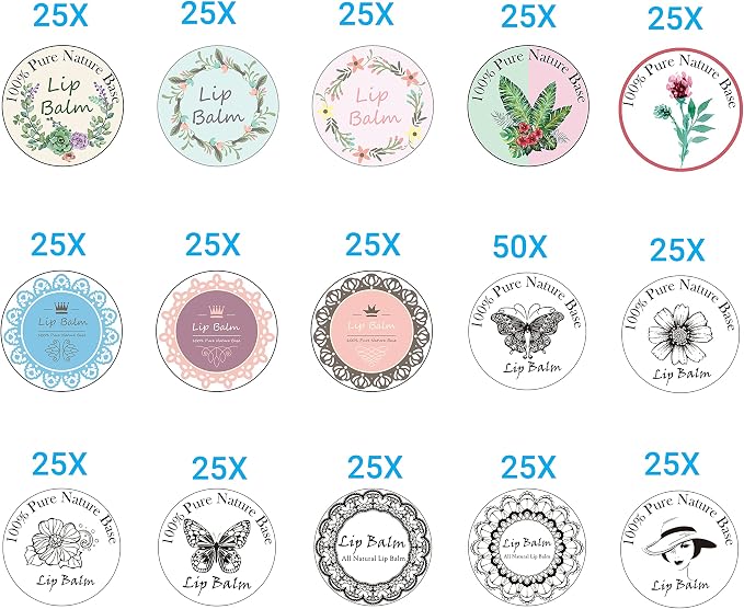 Labels for Lip Balm Container Jars - Image 2