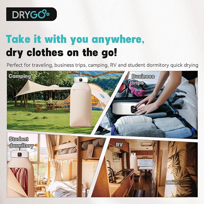 Drygo Xpress Portable Clothes Dryer – Foldable Mini Electric Dryer - Image 3