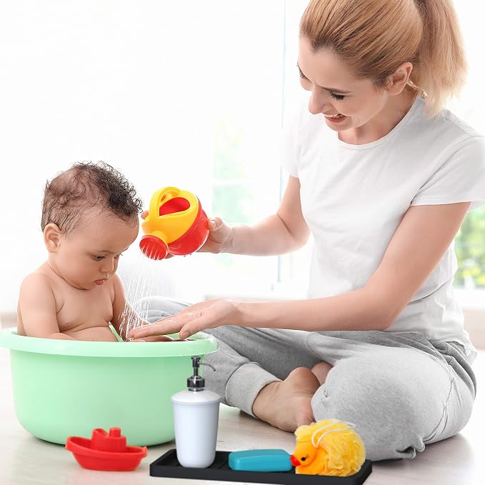 ZAPPOWARE Silicone Kitchen Sink Caddy Sponge Holder 12"x4.7", Soap Tray - Image 7