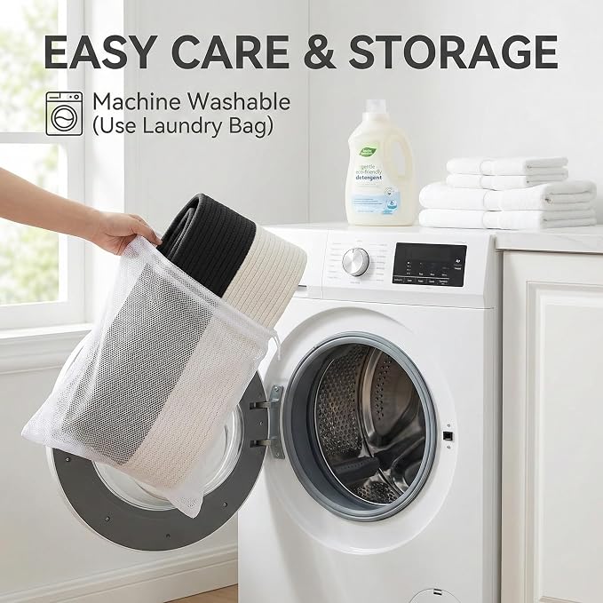 65L Extra Large Blanket Basket for Living Room - Image 5