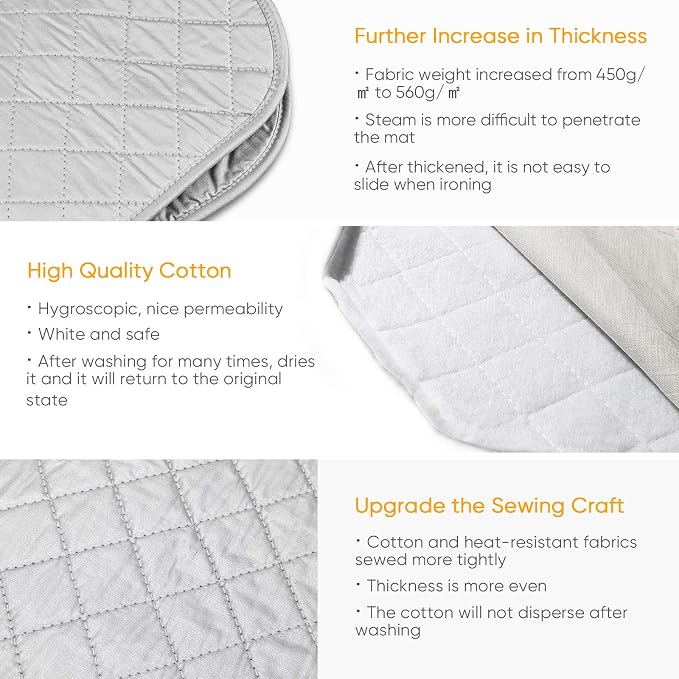 Ironing Mat, Thickened Ironing Blanket Ironing Pad, Double-Side Using Heat - Image 5