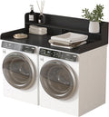 Piskyet Washer Dryer Countertop, 2- Tier Laundry Countertop by Piskyet