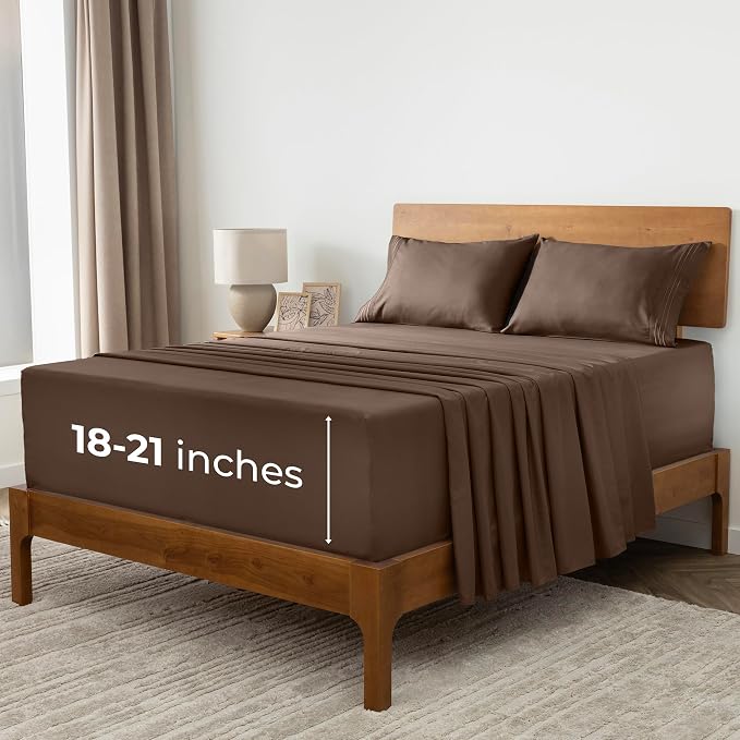 Mellanni Extra Deep Split King Sheets by Mellanni