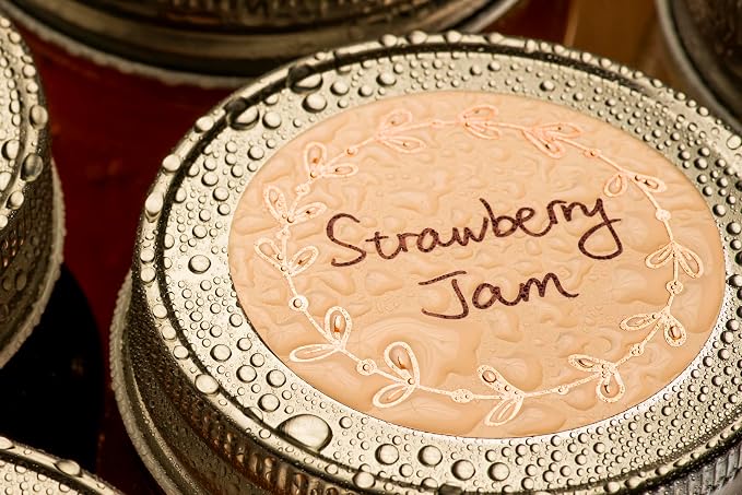 MONEST Waterproof & Oil Resistant Jar & Lid Stickers - Image 3