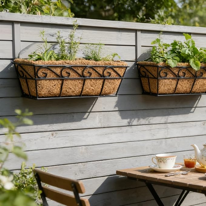 LX7 3 Pack Hanging/Wall-Mounted Planters Baskets - Image 7