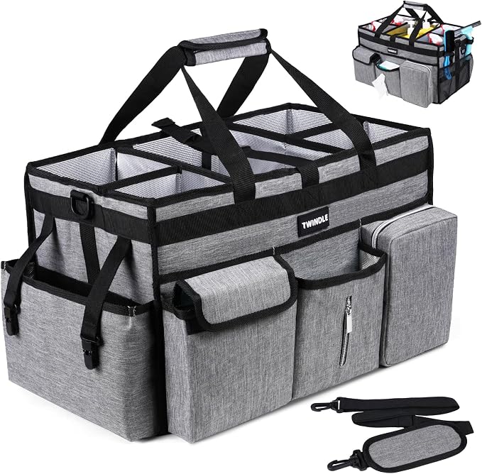 Extra Large Cleaning Caddy Bag by TWINDLE