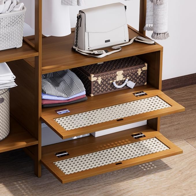 Bamboo Clothes Rack, Garment Rack - Image 5