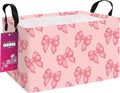 Rectangular Storage Basket Fabric Organizer Bin by INGHUA