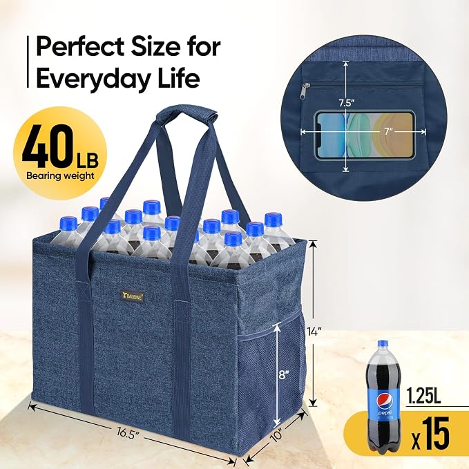 BALEINE Extra Large Utility Tote Bag - Image 4
