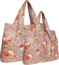 allydrew Large Foldable Tote Nylon Reusable Grocery Bag by allydrew
