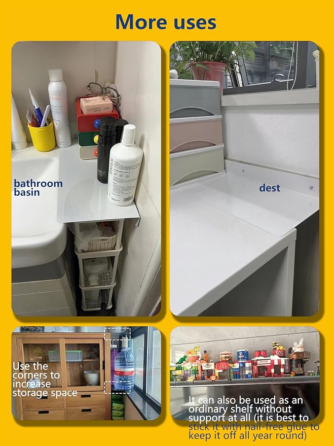 Metal Kitchen Refrigerator Gap Partition Countertop Gap Extension Board - Image 7