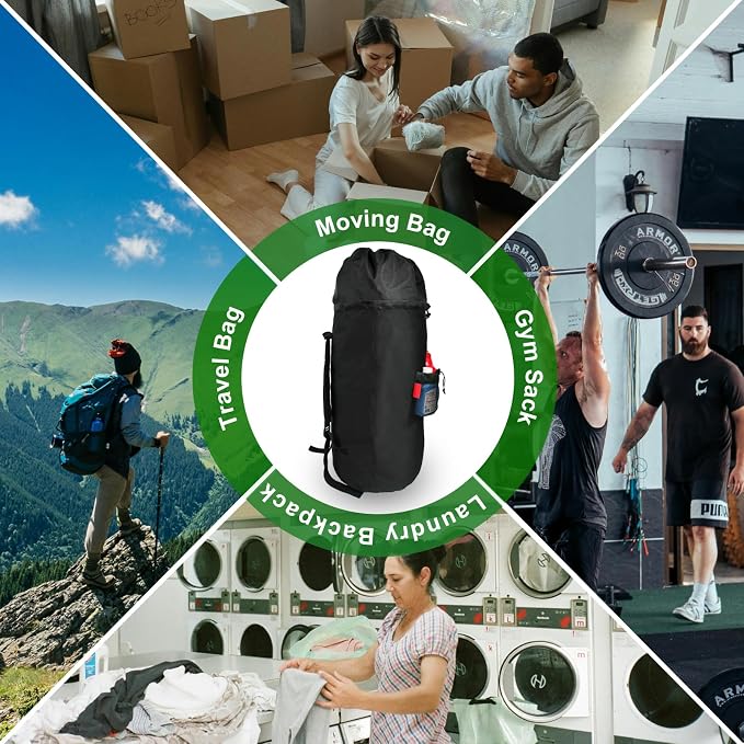 Extra Large Laundry Backpack - Image 6