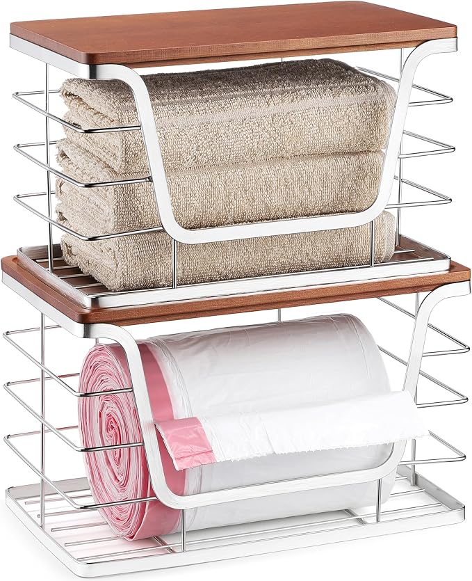 ALOCEO 2 Pack Stackable Storage Bins - Image 2