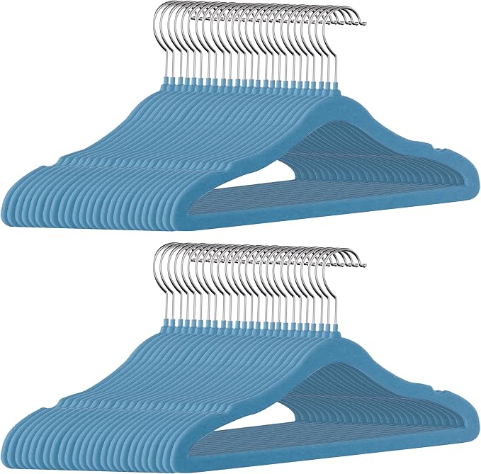 GoodtoU Kids Hangers Velvet 50 Pack 14" by GoodtoU