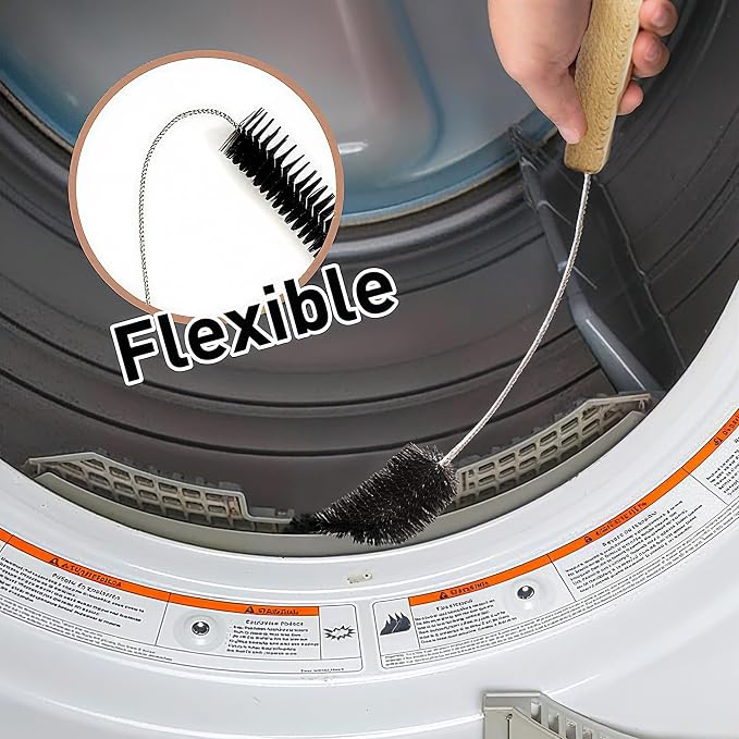 8 Pack Washing Machine Cleaner Brush, Dryer Cleaning Brush, Crevice Cleaning - Image 4