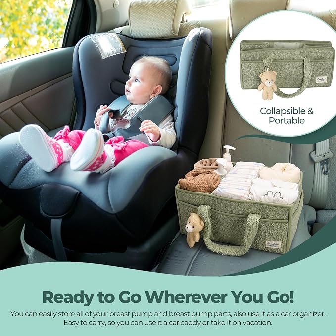 PeraBella Diaper Caddy Organizer - Image 6