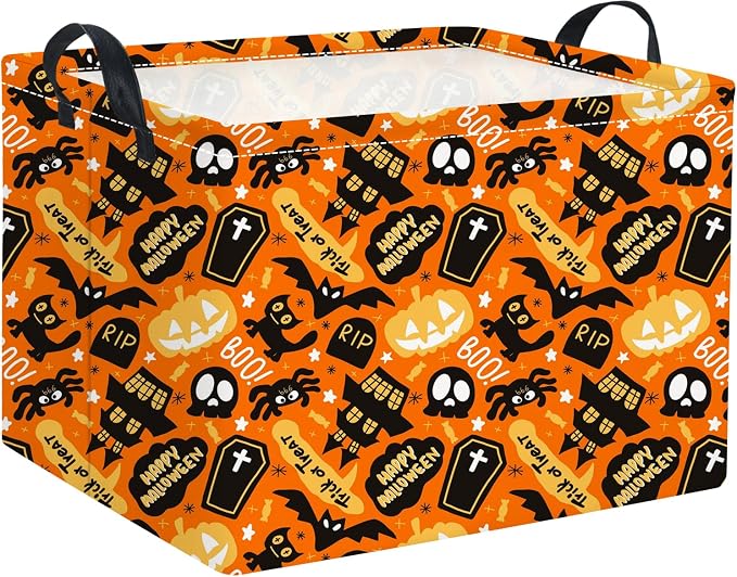 HIYAGON Rectangular Halloween Basket by HIYAGON
