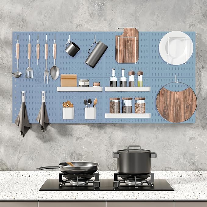 Pegboard Combination Kit, Wall Mounted Storage Set - Image 6