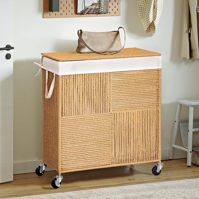 WOWLIVE Double Laundry Hamper - Image 2