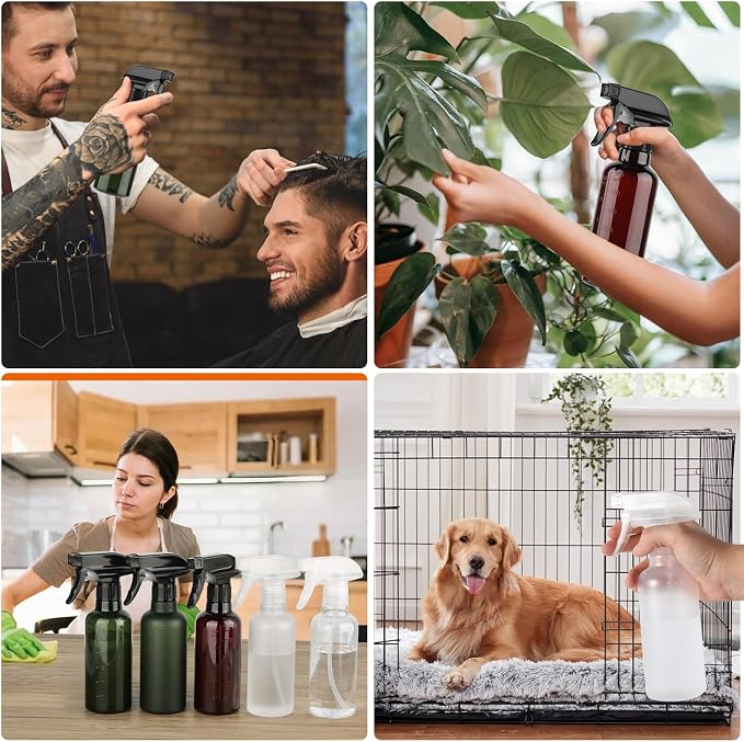 Leakproof Spray Bottles, Adjustable Fine Mist & Jet Stream Nozzle, Premium - Image 5