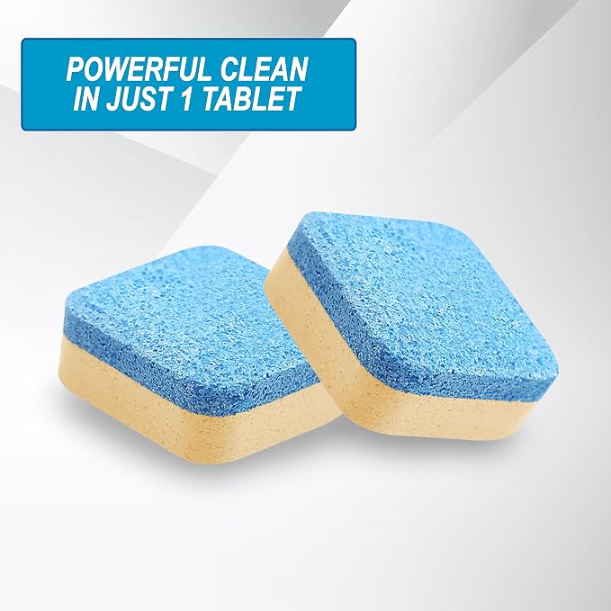 Air Jungles Washing Machine Cleaner Tablets 24 Count, Lemon Scent, Deep Cleaning - Image 7