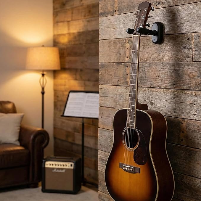 Gearlux Universal Self-Locking Guitar Wall Hanger - Image 5