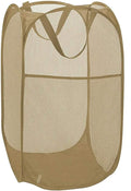 Sturdy Collapsible Big Mesh Laundry Basket Large Clothes Hamper by Unknown
