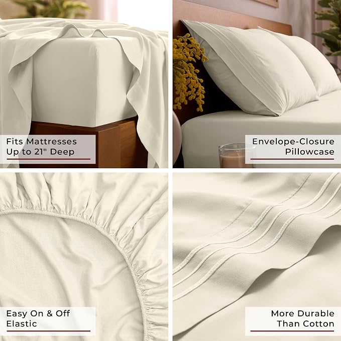 Mellanni Queen Sheet Set - Image 5