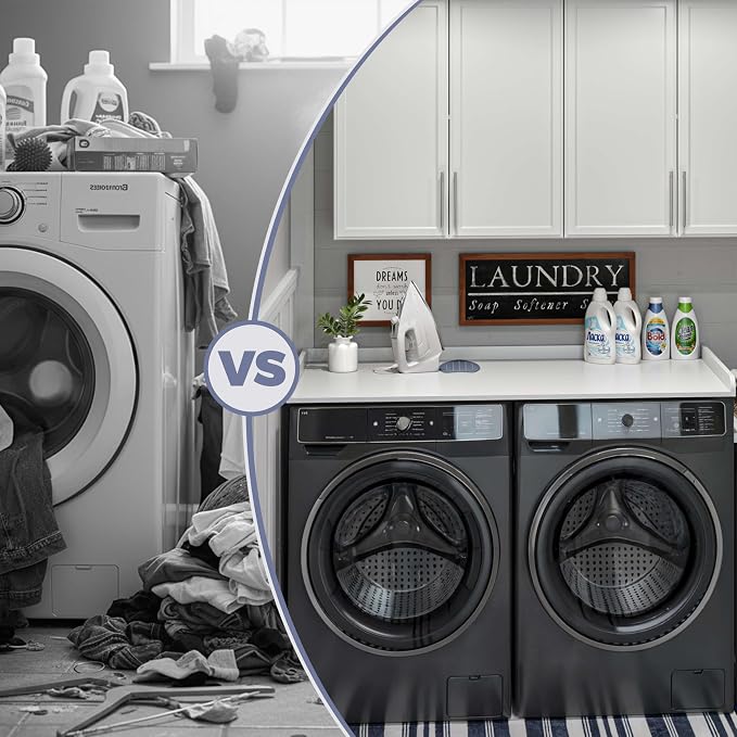 FIMELLO 27.6" x 54" Washer and Dryer Countertop, Laundry Countertop - Image 6