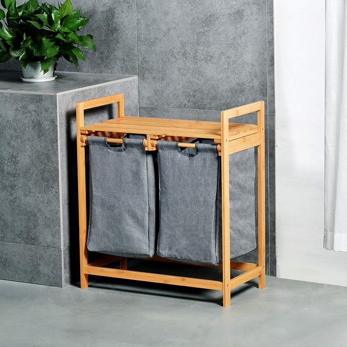 ToiletTree Products Bamboo Hamper - Image 2