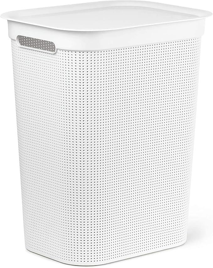 Rotho, Laundry collector 50 l, Plastic BPA white by Rotho
