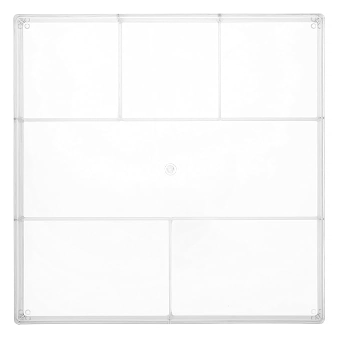 Whitmor Clear 6-Section Drawer Organizer | - Image 6
