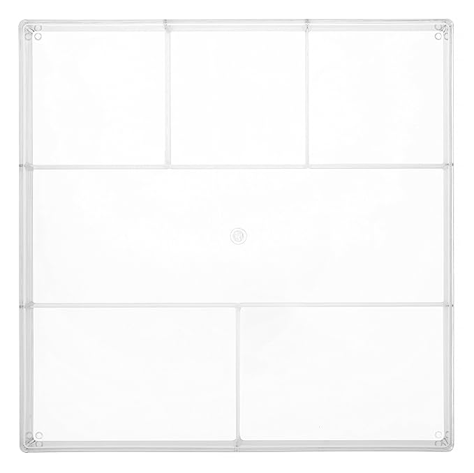 Whitmor 6-Section Clear Drawer Organizer - Image 6