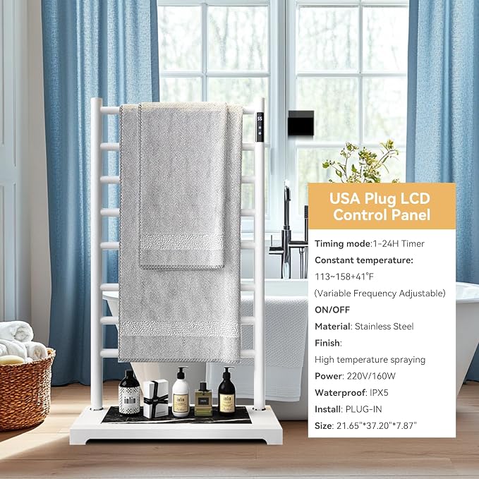 Freestanding Heated Towel Racks - Image 7