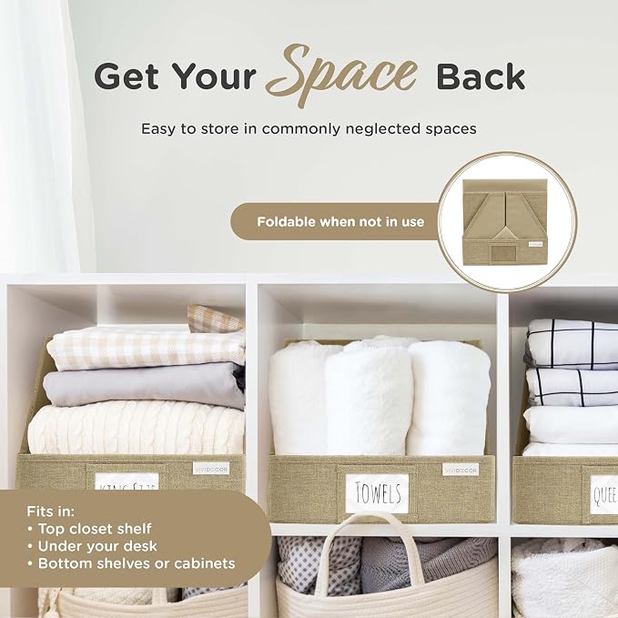 Storage Cubes – 12x12x10 Fabric Baskets - Image 6