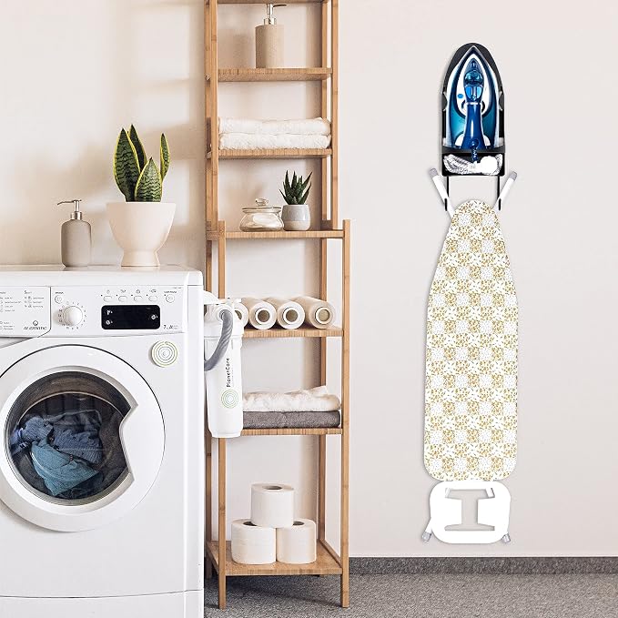 Wall Mount Steam Iron Holder Ironing Board Hanger Household Laundry Wall Mount - Image 2